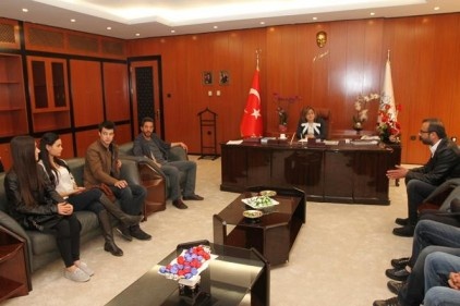 Karagül ekibi, Şahin&#8217;i ziyaret etti