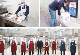 Karantinada olanların yemek ve gıda ihtiyaçları karşılanıyor