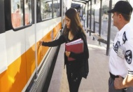 Karataş hattında yolcu taşınmaya başlandı