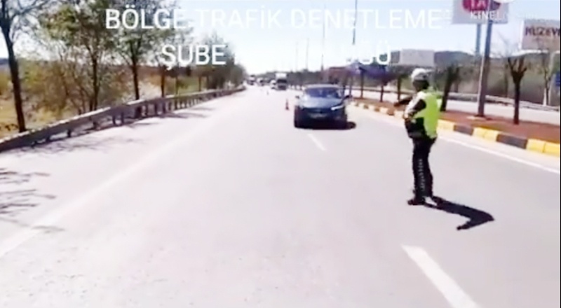 Karayollarında drone ile denetimler devam ediyor