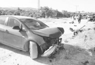 Karayolu savaş alanına döndü: 4 yaralı