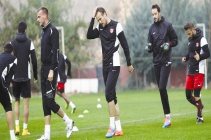 Kardemir Karabükspor maçına hazırlanıyorlar