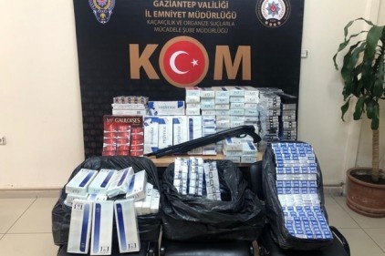 Kargo paketlerinde 9 bin 250 paket kaçak sigara ele geçirildi