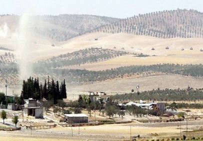 Karkamış Sınır Kapısı'nın Suriye tarafında büyük patlama