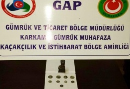 Karkamış’ta kaçak tarihi eser ele geçirildi