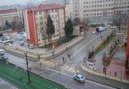 Karla karışık yağmur yağdı