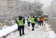 “Karla Mücadele Ekibi” ile ana artellerdeydi