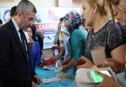 Karne hediyesini duyan belediyeye koştu