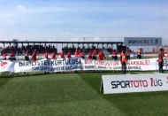 Karşılaşma öncesi Çanakkale şehitleri anıldı