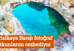 Kartalkaya Barajı, fotoğraf tutkunlarını cezbediyor