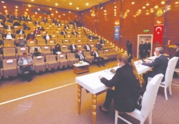 Kasım ayı olağan meclis toplantısının 1.oturumu yapıldı
