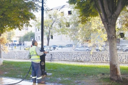 Kasım&#8217;da halen sulama yapılıyor