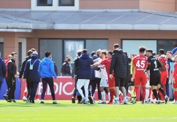 Kasımpaşa-Gaziantep FK maçının devre arasında tartışma çıktı