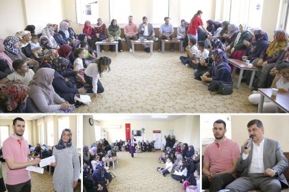 Katar Hayır Derneği Gaziantep&#8217;te çek dağıttı
