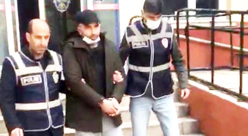 Katil zanlısı Türkiye'de gözaltına alındı
