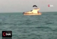 Kayalıklara çarpan yatta can pazarı