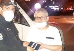 Kaybolan cüzdanı Emniyet Müdürü buldu