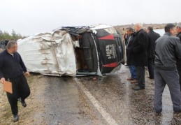 Kayganlaşan yolda kaza can aldı