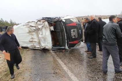 Kayganlaşan yolda kaza can aldı