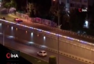Kaykay süren gençlerin otoyolda ölüm yolculuğu