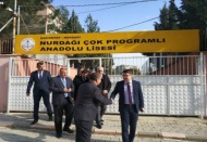 Kaymakam, okullarda güvenlik kamerası denetimi yaptı