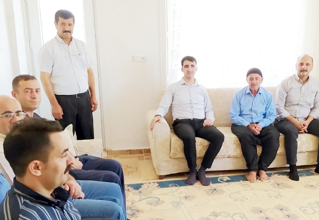 Kaymakam Sevgili ve Başkan Doğru'dan şehit ailelerine ziyaret