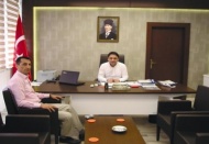 Kaymakam’a hoşgeldin ziyaretleri sürüyor