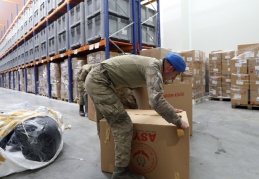 Kayseri, Adana ve Gaziantep'te de lojistik depolar oluşturuldu