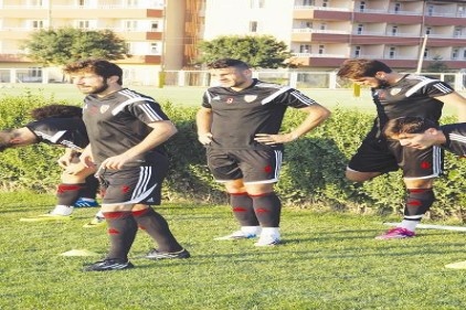 Kayserispor maça sıkı hazırlandı