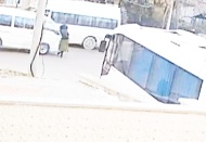 Kaza anı saniye saniye kaydedildi