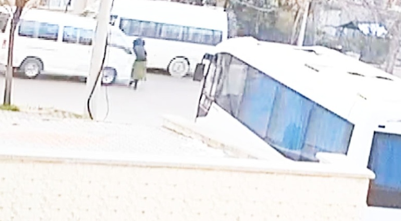 Kaza anı saniye saniye kaydedildi