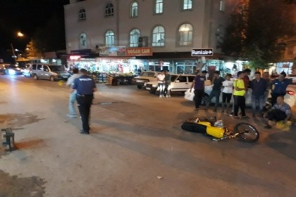 Kaza yaptı, kaçarken yine kaza yaptı