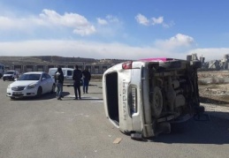 Kazada 2 kişi yaralandı