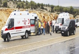 Kazada 6 kişi yaralandı