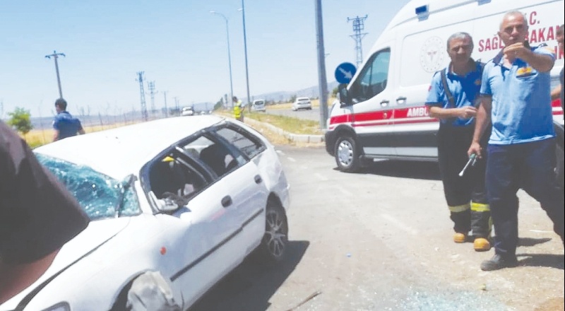 Kazada 5 kişi yaralandı