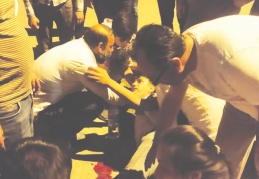 Kazada ayağı koptu, kimse gerçeği söyleyemedi