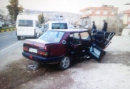 Kazada bir kişi yaralandı