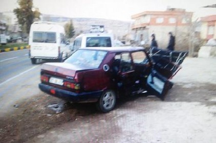 Kazada bir kişi yaralandı