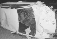 Kazada otomobil sürücüsü yaralandı