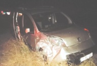 Kazada ticari araçtaki 3 kişi yaralandı