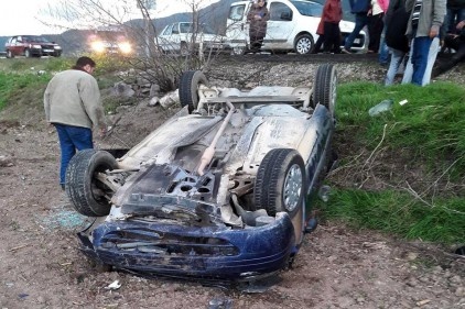 Kazada, 3&#8217;ü çocuk 11 kişi yaralandı
