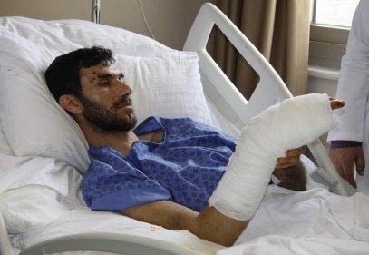 Kazadan kurtulan damat olayın şokunu atlatamadı