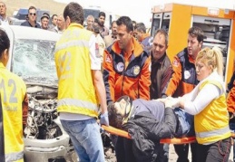 Kazaların yüzde 38'i aşırı hızdan