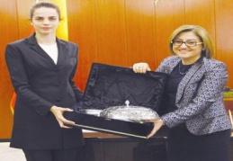 Kazaz, Şahin’i ziyaret etti