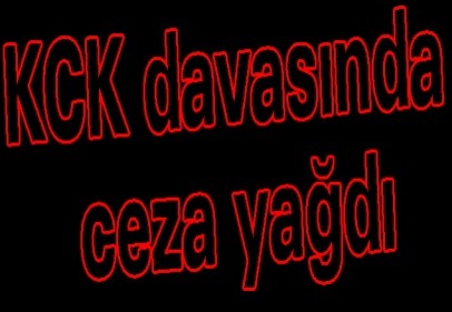 KCK davasında ceza yağdı