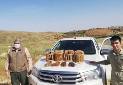 Keklik avlayanlara 6 bin lira ceza