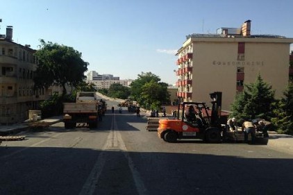 Kemal Köker Viyadük köprüsü yıkılıyor