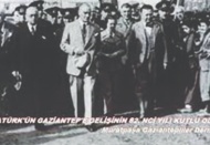 Büyük Önder Atatürk’ün Gaziantep’e gelişinin 89. Yıldönümü... Kentin tarihindeki en derin izlerden biri