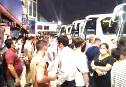 Kentte asker uğurlamak yasak