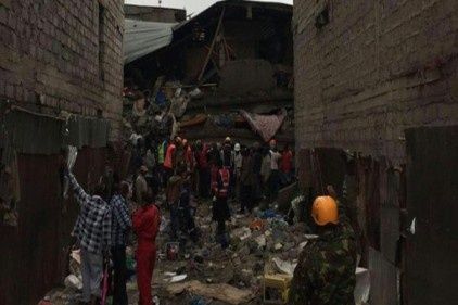Kenya&#8217;da bina çöktü: En az 7 ölü